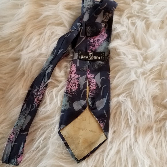 Paco Rabanne Silk Tie - Picture 2 of 3